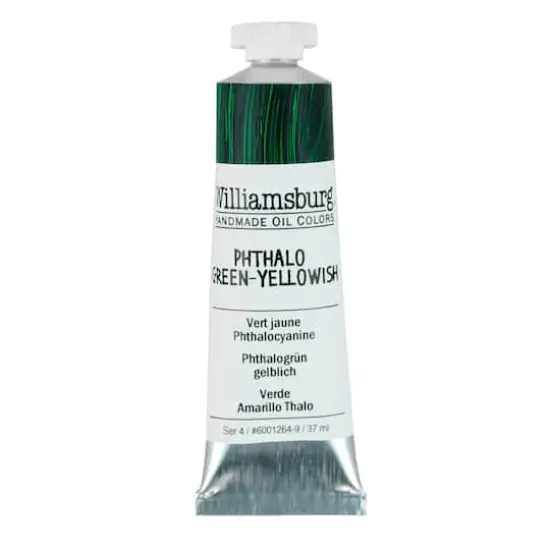 Williamsburg&reg; Artist Oil Colors, 37mL Phthalo Green-Yellowish {1}