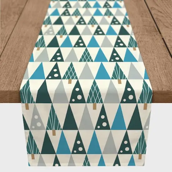 Mod Cool Tree 16x90 Poly Twill Table Runner {3}