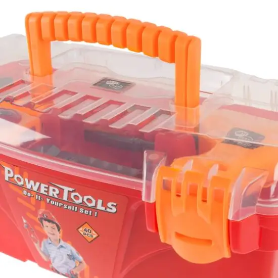 Toy Time Pretend Play Tool Box Toy Set {8}