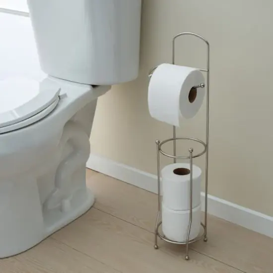 Bath Bliss Toilet Paper Holder & Dispenser Satin {5}