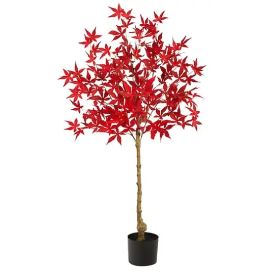 4ft. Autumn Maple Artificial Fall Tree {1}