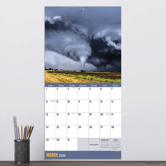 2026 Weather Wall Calendar {4}