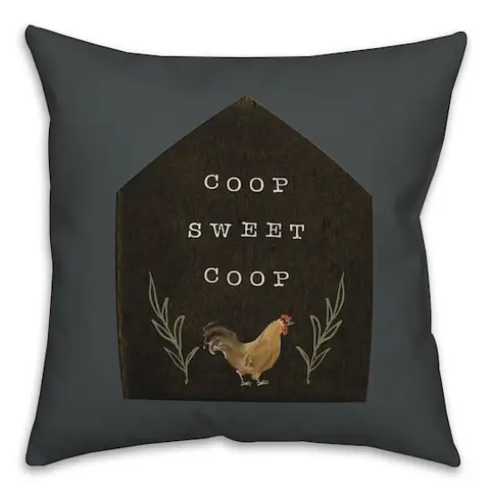 Coop Sweet Coop Indoor/Outdoor Pillow {1}