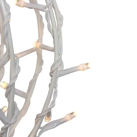 30" LED Lighted 3D Christmas Hanging Ball Decoration {3}