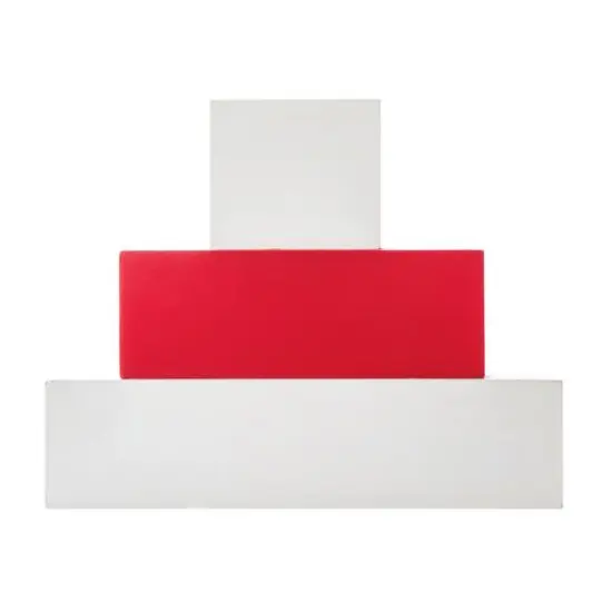 Glitzhome&reg; 9.5" Valentine's Wooden Block Tabletop Sign {7}