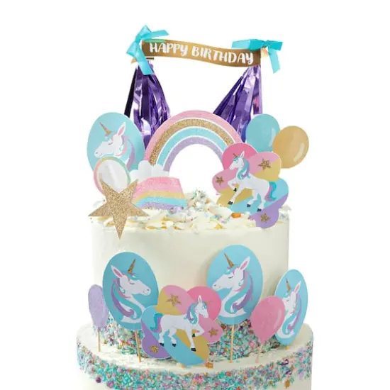 Unicorn Cake Topper Set by Celebrate It&trade; {3}