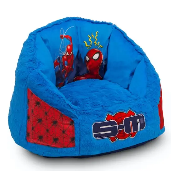 Marvel Spider Man Cozee Fluffy Chair With Memory Foam Seat {1}
