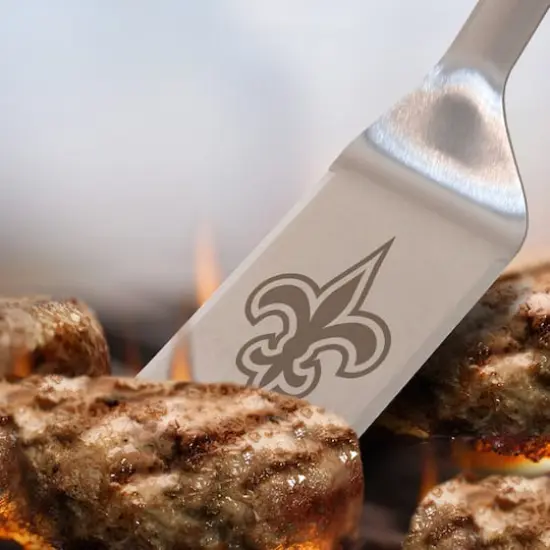 NFL Stainless Steel BBQ Spatula with Bottle Opener New Orleans Saints {5}