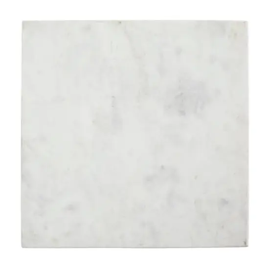 Marble Tic Tac Toe Game Set White {5}