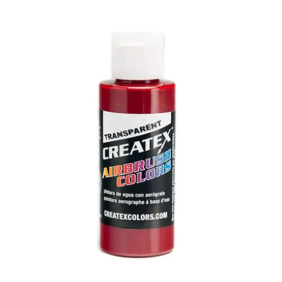 Createx&trade; Transparent Airbrush Color, 2oz. 5124 Deep Red {1}