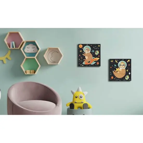 Diamond Dotz&reg; Sloth Universe Diamond Box Painting Kit {5}