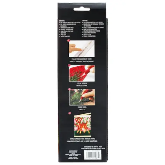 8" x 10" Deer Diamond Art Kit with Frame by Make Market® {5}