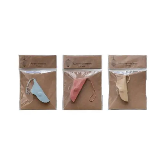 Hello Honey&reg; 3" Paper Folding Honeycomb Acorn Ornament Set {4}