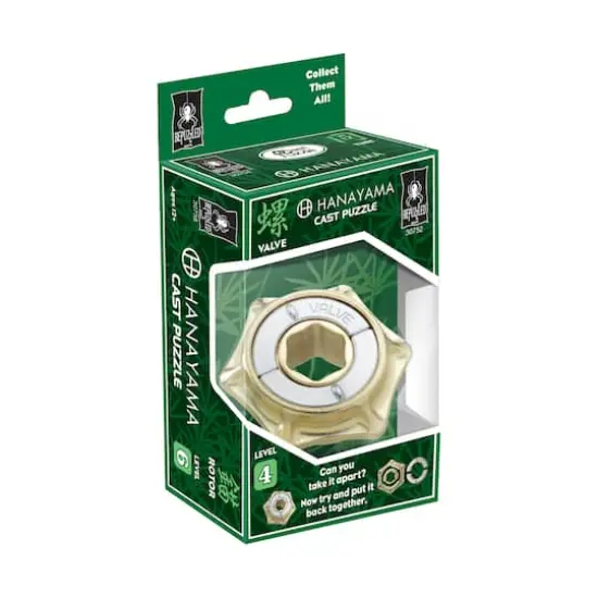 Hanayama Level 4 Cast Puzzle - Valve {4}