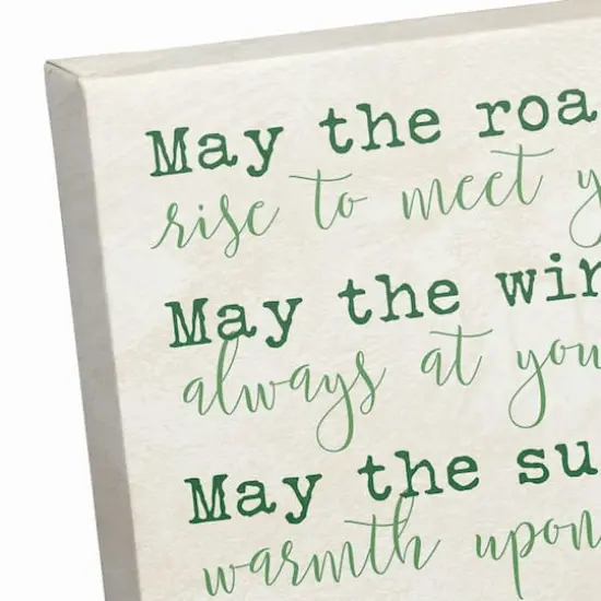 Irish Blessing Canvas Wall Art {4}