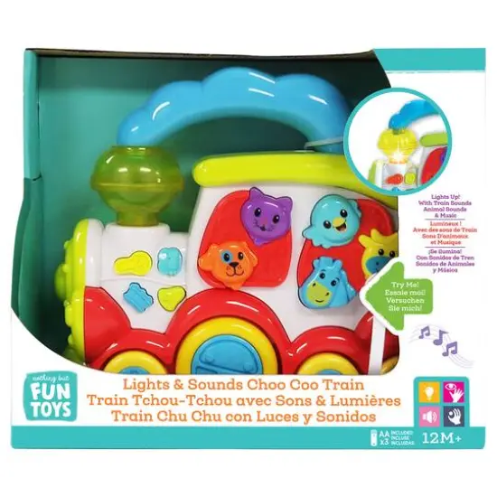 Nothing But Fun Toys Lights & Sounds Animal Choo Choo Train {3}