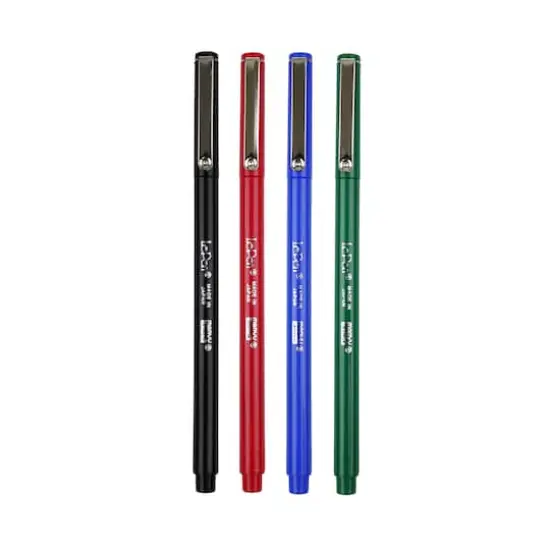Marvy&reg; Uchida LePen&reg; Extra Fine 4 Primary Pen Set {1}