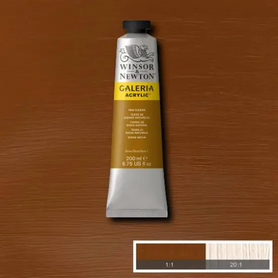 Winsor & Newton&trade; Galeria Acrylic&trade;, 200mL Raw Sienna {3}