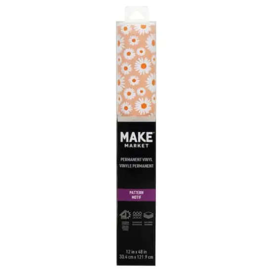 Daisy Pattern Permanent Vinyl by Make Market&reg; {3}