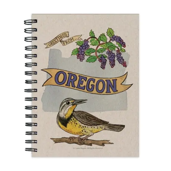 TF Publishing Greetings From Oregon Journal {1}