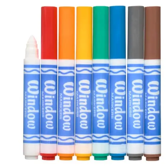 Crayola Washable Window Markers, 8ct. {4}