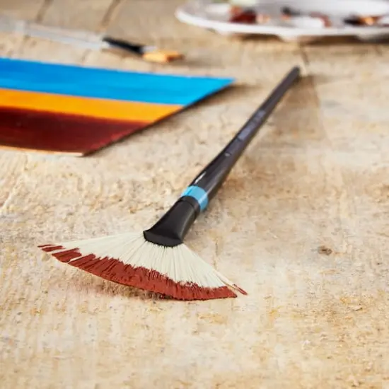 Princeton&trade; Aspen&trade; Synthetic Long Handle Fan Brush {3}