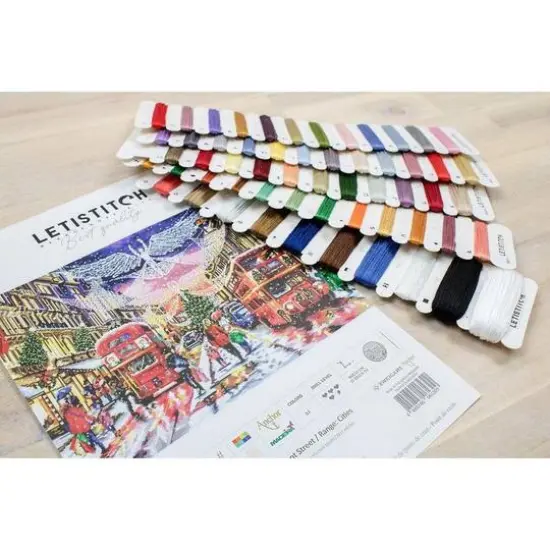 Letistitch Regent Street/Range: Cities Counted Cross Stitch Kit {3}