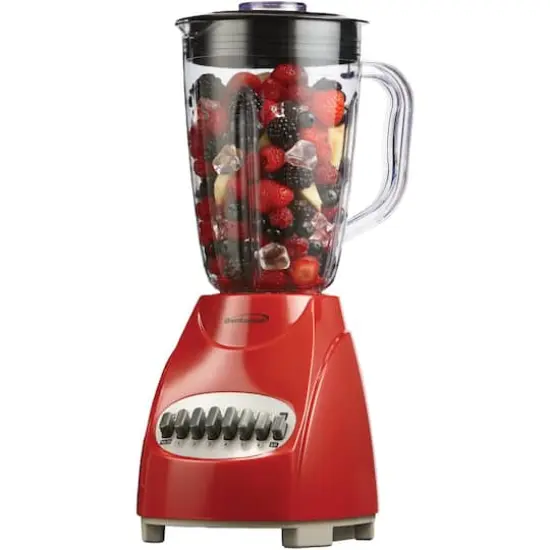 Brentwood Red 12-Speed Blender {4}
