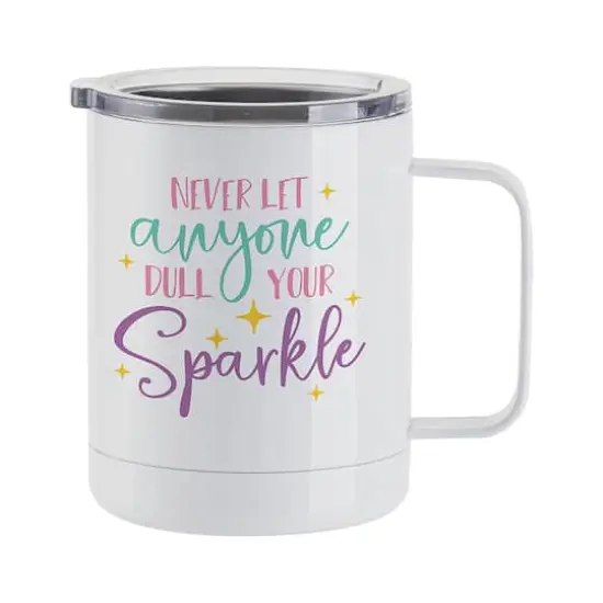 Craft Express 4ct. 10oz. Sublimation Lidded Mugs {4}