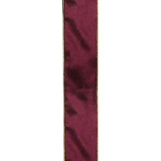 2.5" x 10yd. Wired Trimmed Christmas Ribbon {3}