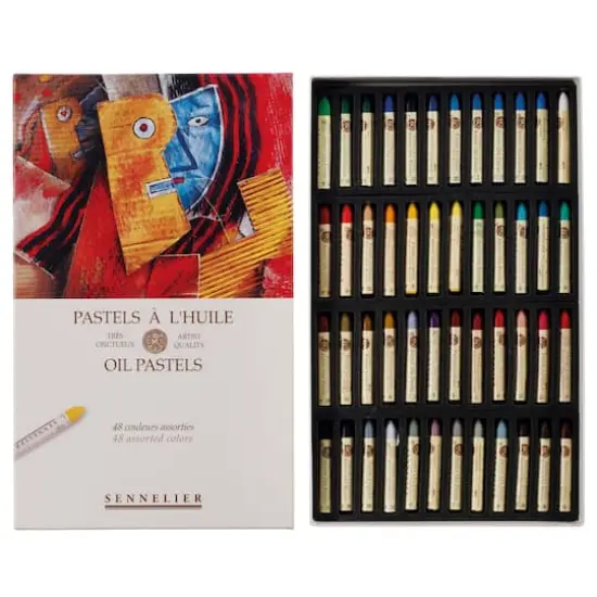 Sennelier 48 Color Oil Pastel Set {3}