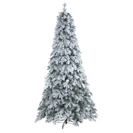 8ft. Pre-Lit Vermont Mixed Pine Artificial Christmas Tree, Clear LED Lights {8}