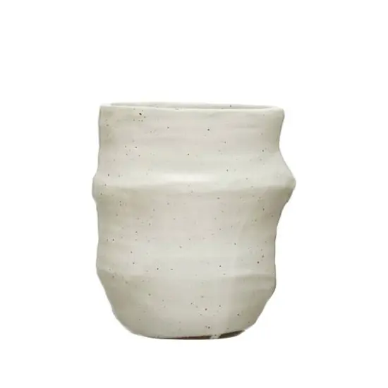 Hello Honey&reg; 6" White Stoneware Crock {1}