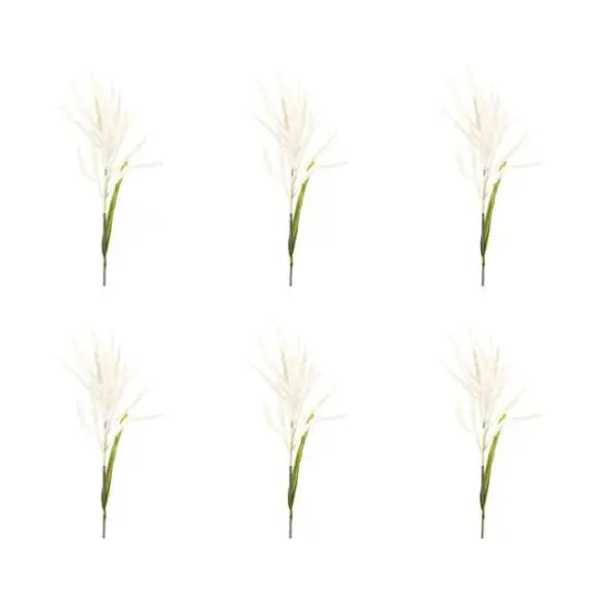 34" White Astilbe Stems, 6ct. {1}