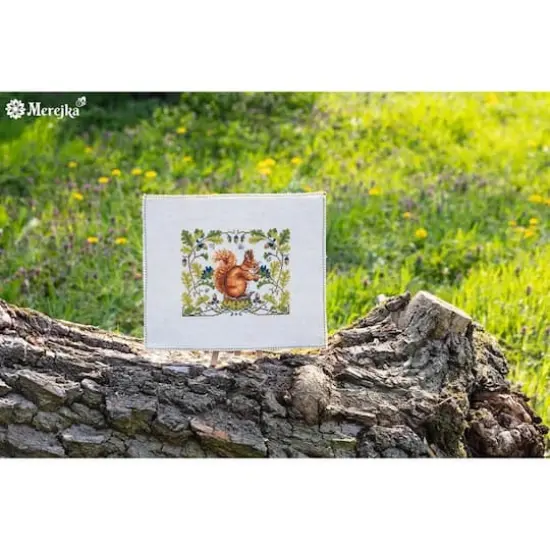 Merejka Squirrel Counted Cross Stitch Kit {5}