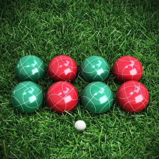 Toy Time Bocce Ball Set with Carrying Case {5}