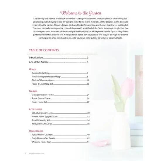 Leisure Arts&reg; From The Garden Cross Stitch Book {4}