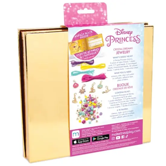 Make It Real Disney Princess Crystal Dreams Jewelry Kit {6}