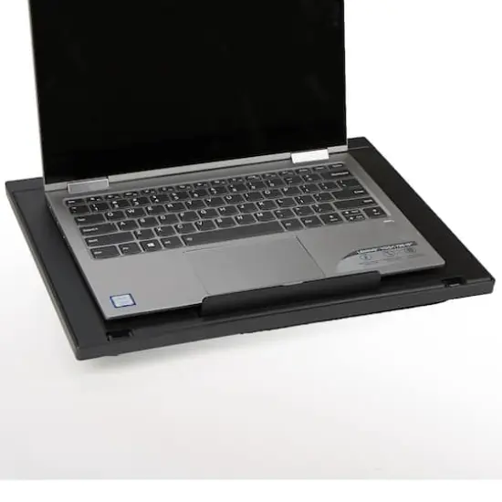 Mind Reader 14.75" Adjustable 8 Position Laptop DeskBlack {9}