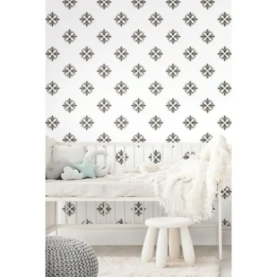 RoomMates Honey Bee Peel & Stick Wallpaper Black {6}