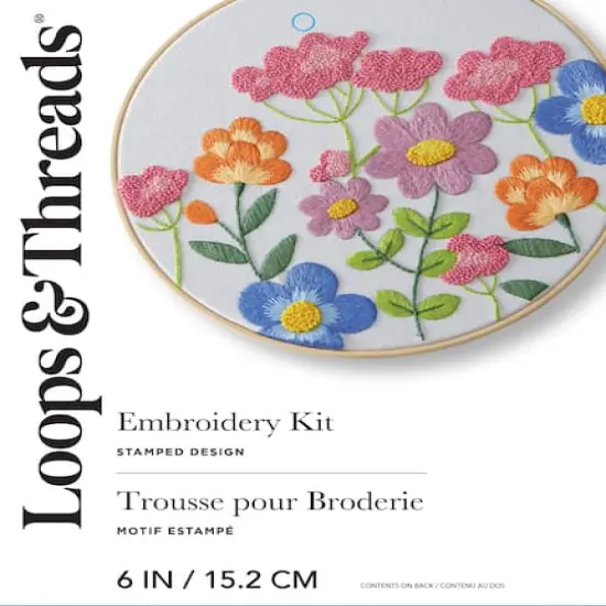 6" Garden Fresh Embroidery Kit by Loops & Threads&reg; {3}