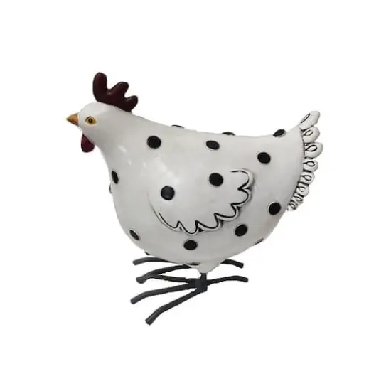 Santa's Workshop 6" Shabby Chic Chicken {1}