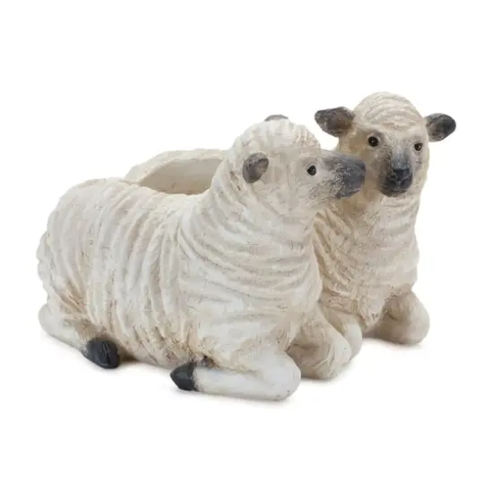 7.25" Sheep Couple Planters, 2ct. {3}