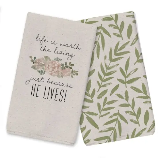 Easter Towel Set 2 Tea Towel - Set of 2 {1}