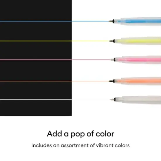 Cricut® 1.0mm Acrylic Gel Pens, 5ct. {4}