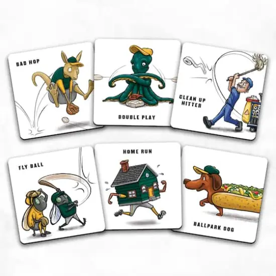 Major League Baseball Licensed Memory Match Game Oakland Athletics {5}