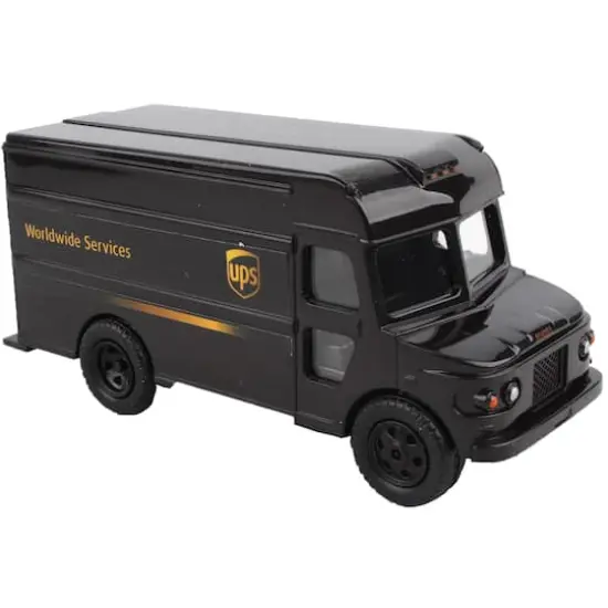 Daron UPS Pullback Package Truck Toy {1}