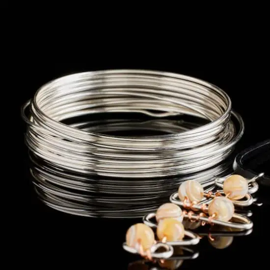 Artistic Wire&reg; 14 Gauge Tarnish Resistant Permanently Colored Wire Silver {3}