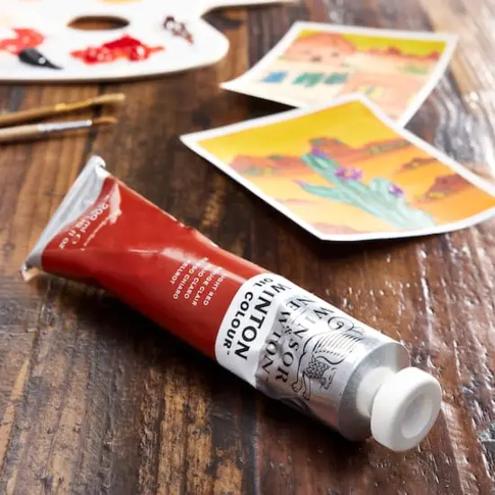 Winsor & Newton&trade; Winton 6.75oz. Oil Colour&trade; Paint Light Red {3}