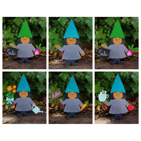 Leisure Arts&reg; Wooden Gnome Girl Basics Kit {7}